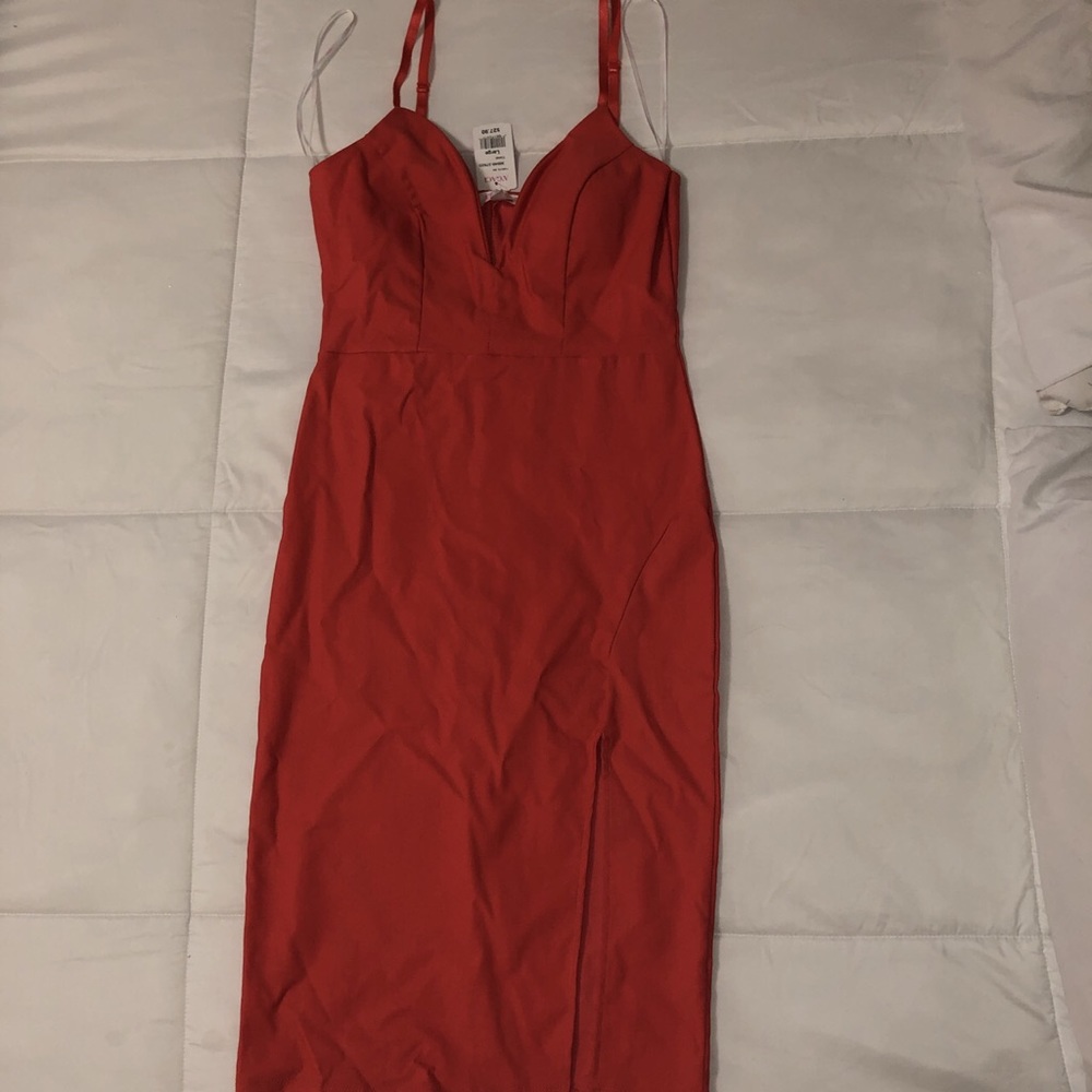 NWT Coral midi dress
